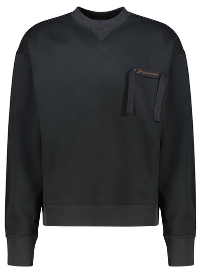 Jacquemus Col Rond Le Sweatshirt in Black