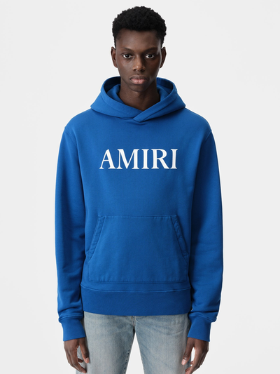 Amiri Core Logo Hoodie in Blauw