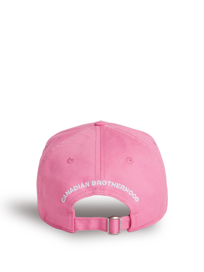 Dsquared2 Mini Logo Baseballpet in Roze