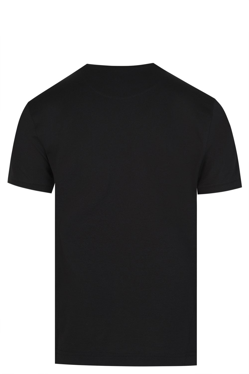 Fendi Zig-Zag Logo T-shirt in Zwart