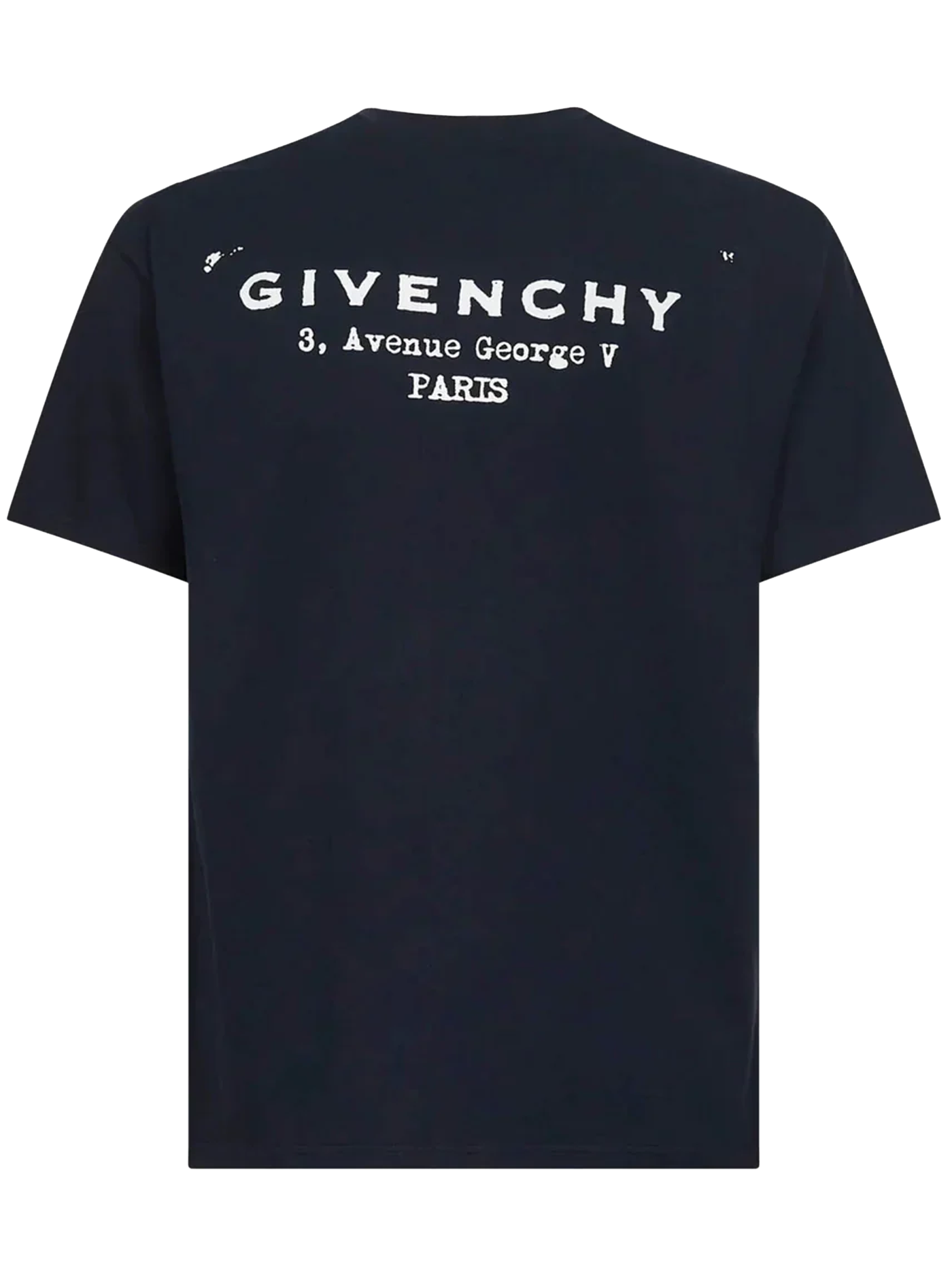 Givenchy Stamp Print T-shirt in marineblauw