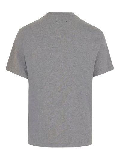 Amiri Logo Print T-shirt in Grijs