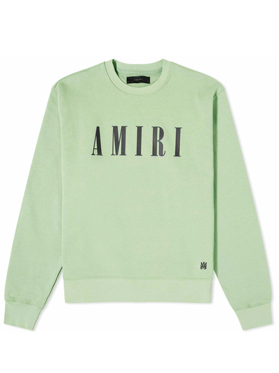 Amiri Core Logo Sweatshirt in Mineraalgroen