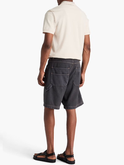 Missoni gestreept poloshirt met kraag in beige