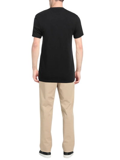Balmain Retro Logo T-shirt in Zwart