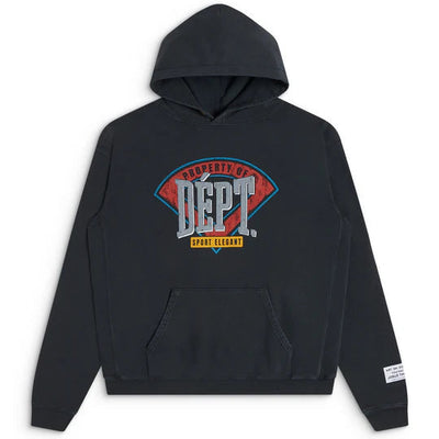 Gallery Dept. Field Grafische Hoodie Vintage Zwart