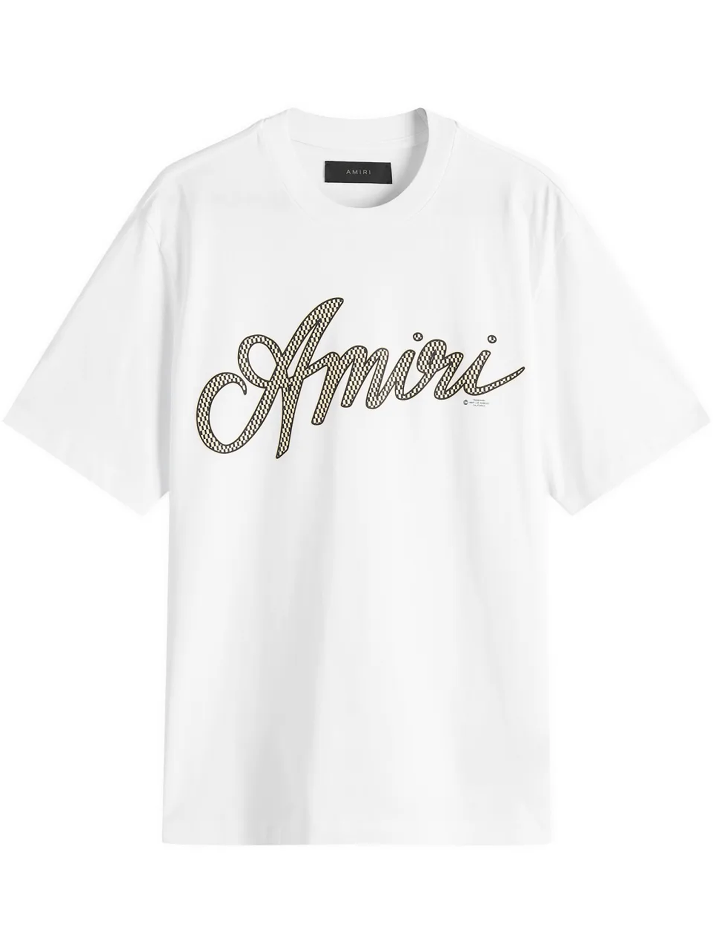 Amiri Script Logo T-shirt in het wit