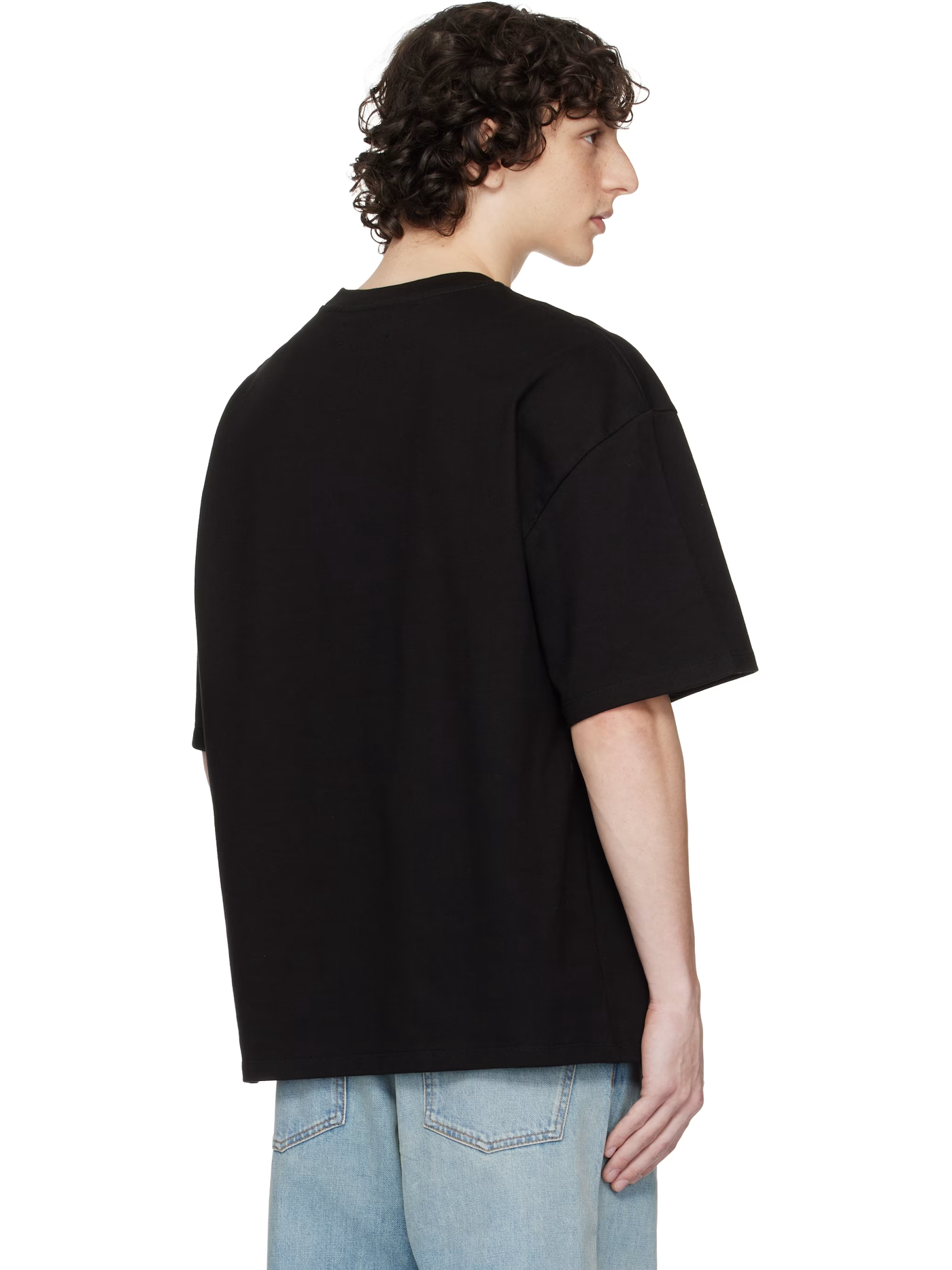 Amiri MA Logo Skater T-shirt in zwart