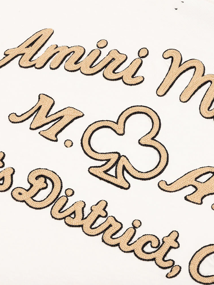 Amiri Motors T-shirt in albast