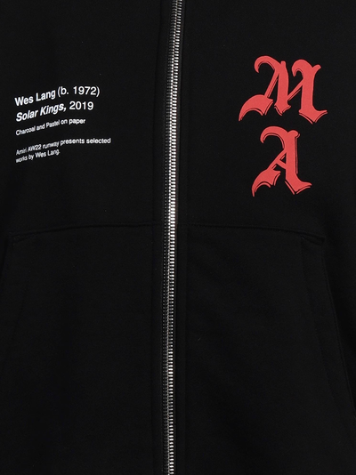 Amiri Wes Lang Solar Kings Hoodie in Zwart