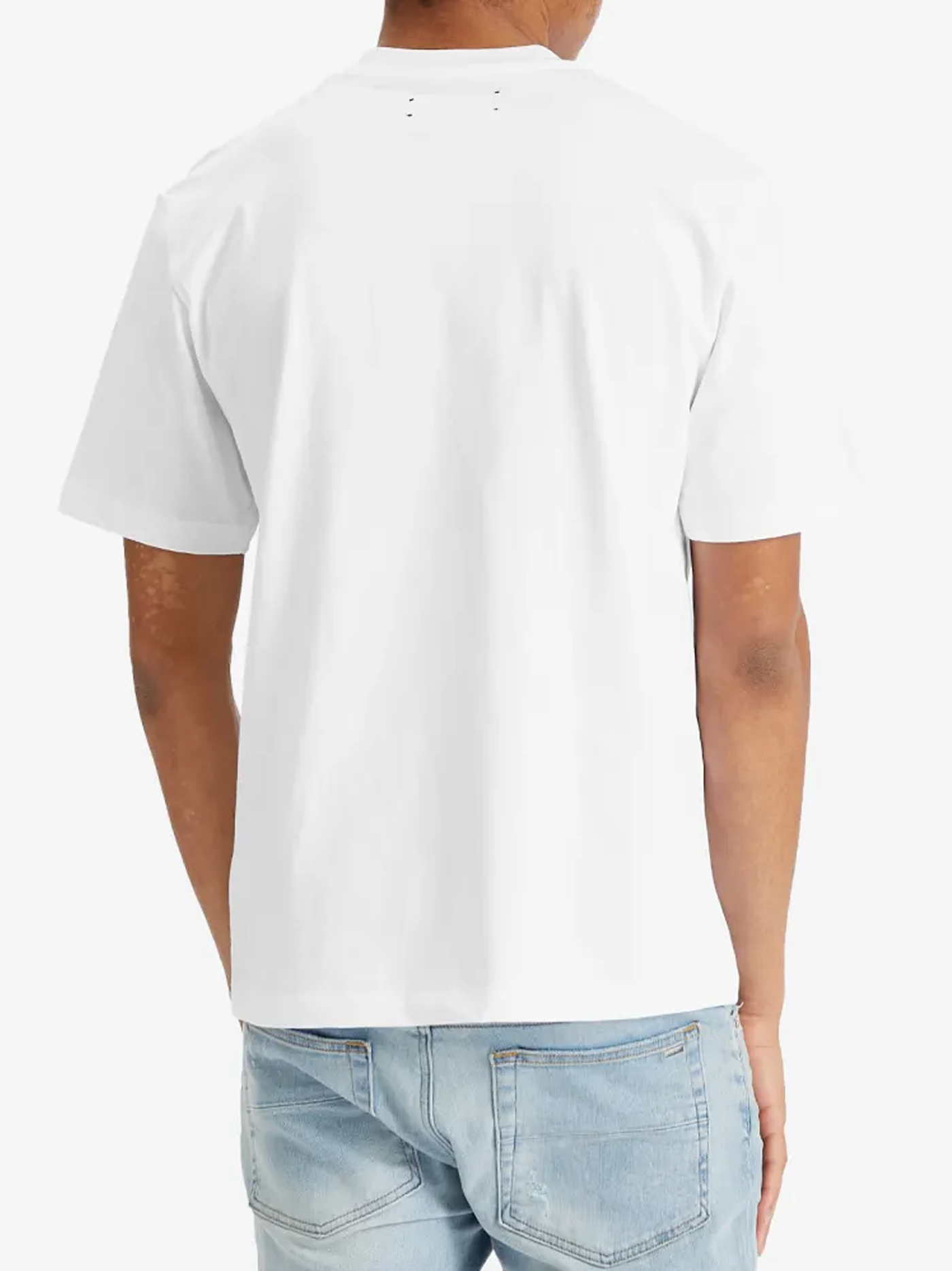 Amiri Script Logo T-shirt in het wit