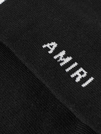 Amiri MA Borduursokken in Zwart