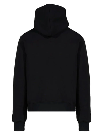 Amiri Pegasus Script Logo Hoodie in Zwart