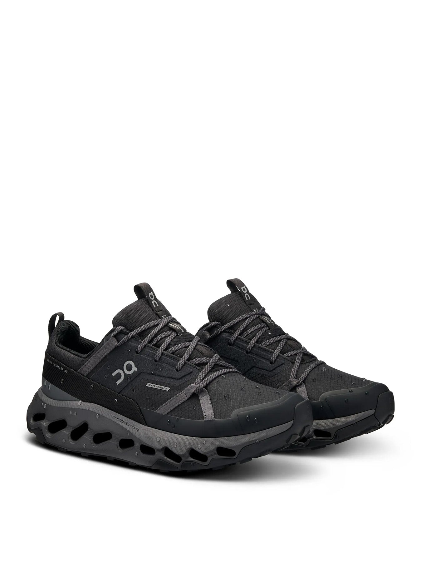 Over het hardlopen CloudHorizon WaterProof Trainers in Black Eclipse