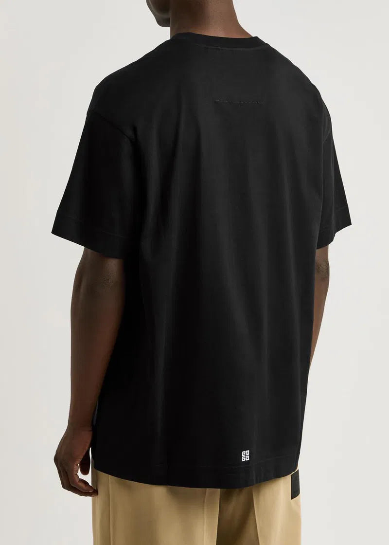 Givenchy Crest Logo T-shirt in zwart