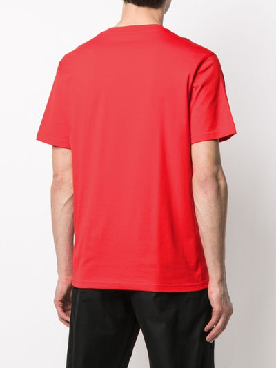 Givenchy Refracted geborduurd logo oversized T-shirt in rood