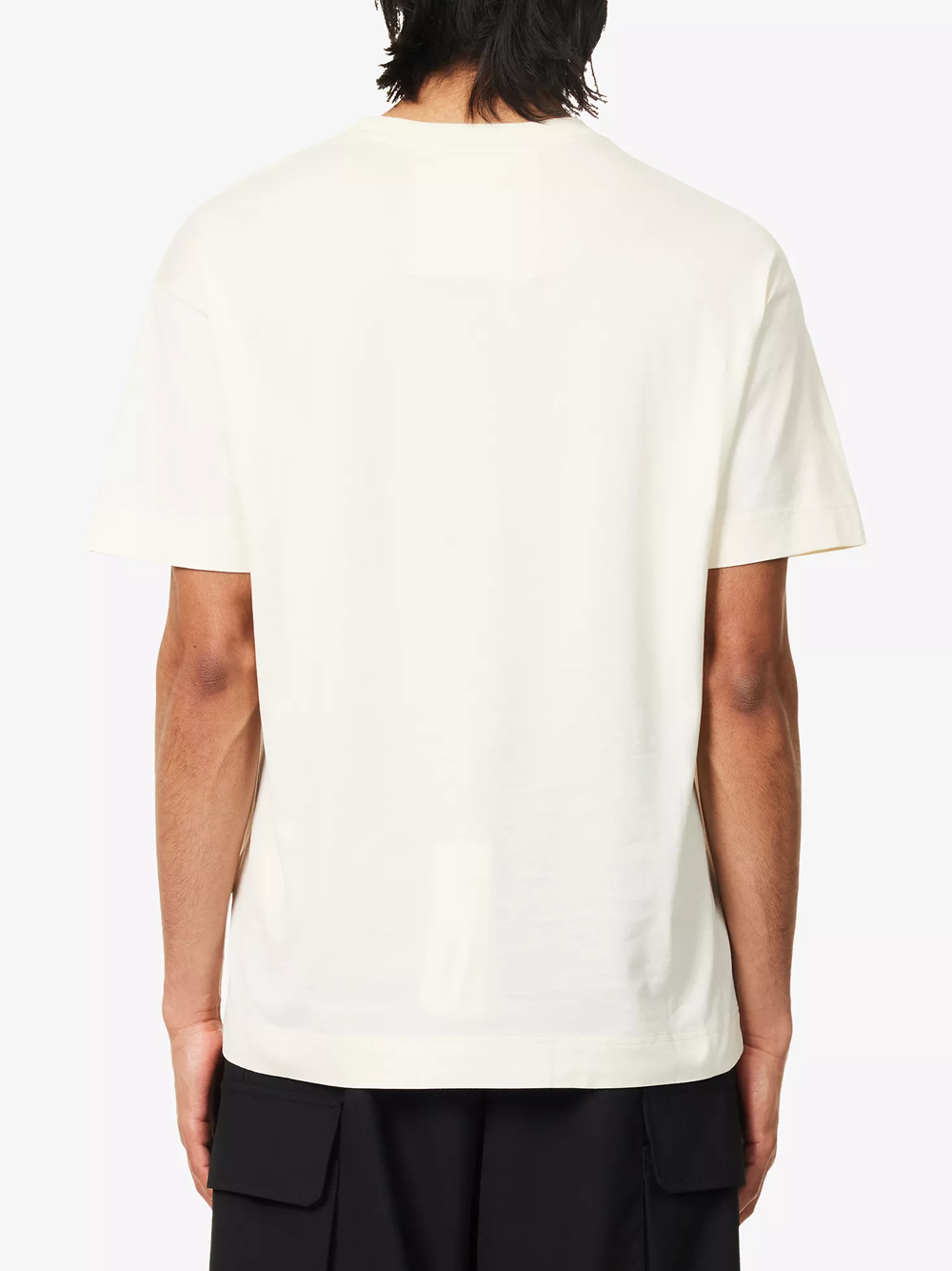 Givenchy geborduurd 4G-logoprint T-shirt in gebroken wit