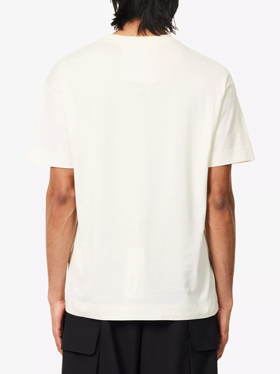 Givenchy geborduurd 4G-logoprint T-shirt in gebroken wit