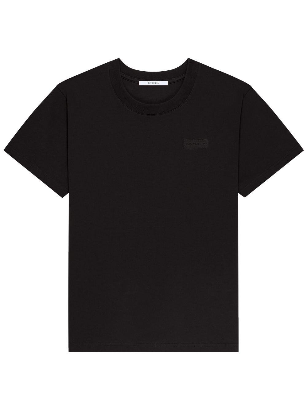Givenchy Logo Patch T-shirt in zwart