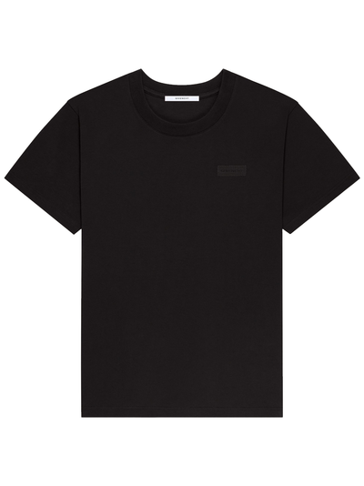 Givenchy Logo Patch T-shirt in zwart