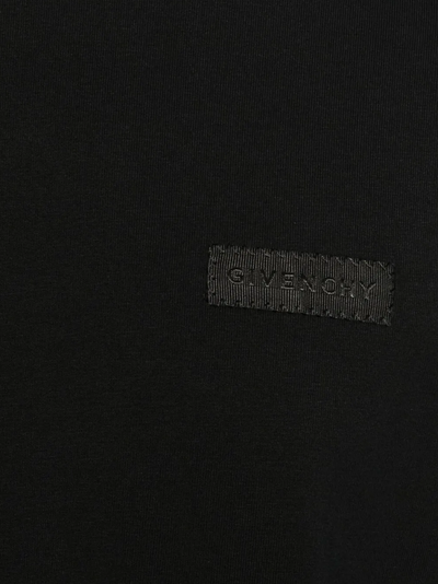 Givenchy Logo Patch T-shirt in zwart