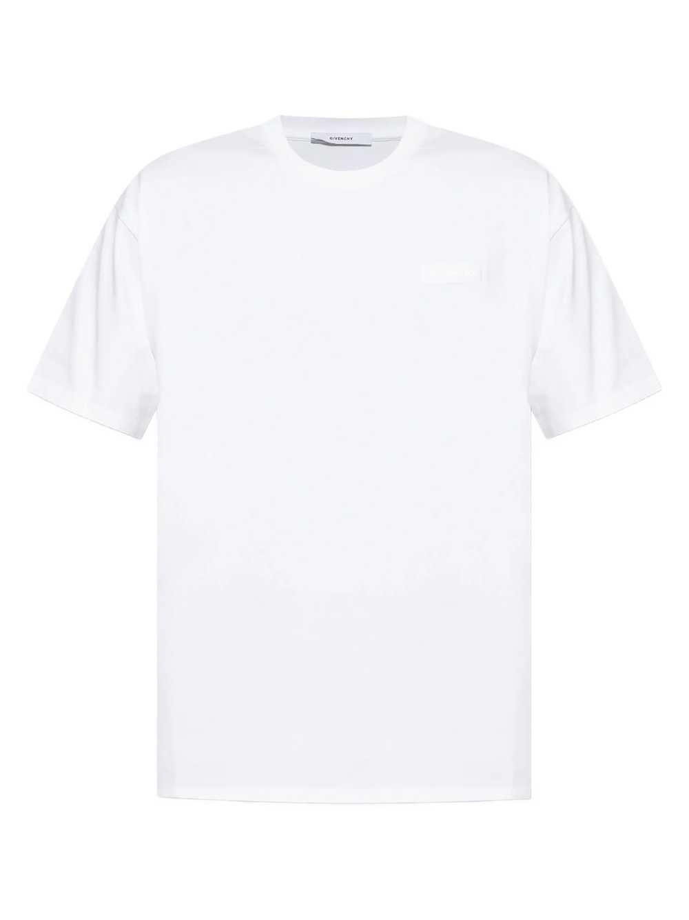 Givenchy Logo Patch T-shirt in het wit