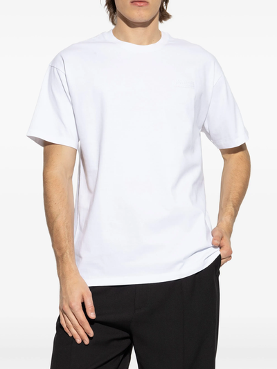 Givenchy Logo Patch T-shirt in het wit