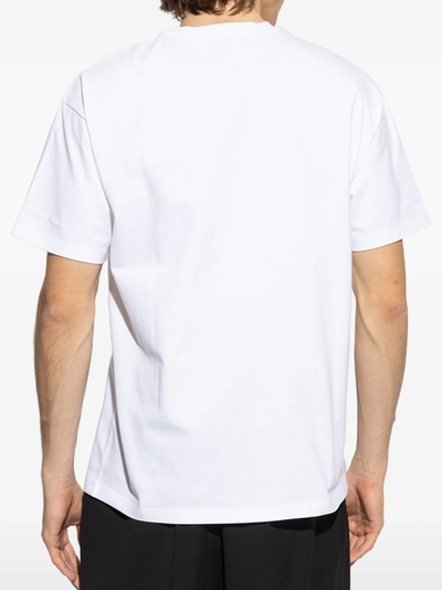 Givenchy Logo Patch T-shirt in het wit