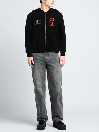 Amiri Wes Lang Solar Kings Hoodie in Zwart