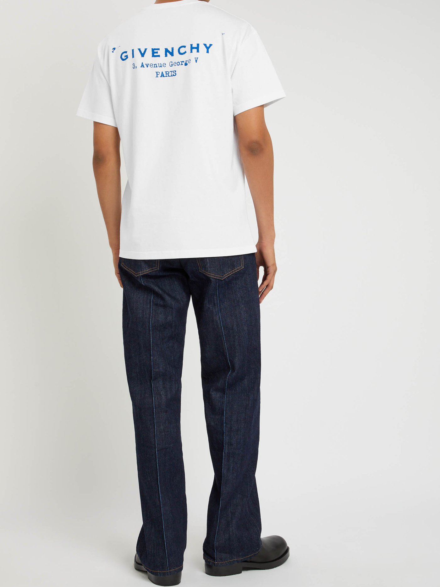Givenchy stempelprint T-shirt in wit