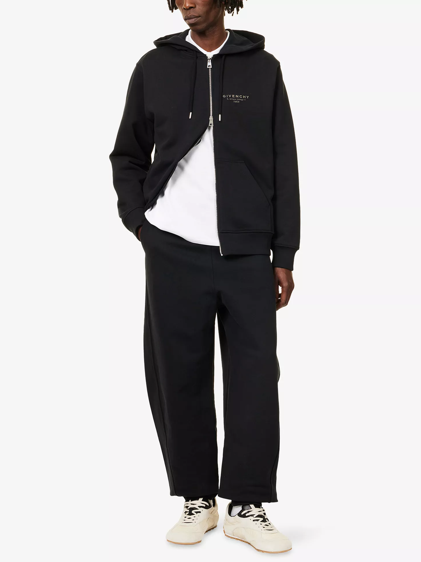 Givenchy Zip-Up Hoodie in Zwart