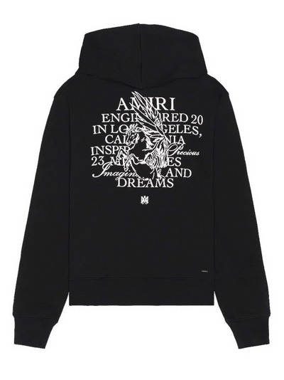 Amiri Precious Memories bedrukte hoodie in zwart