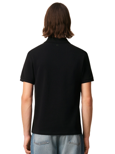 AMI Paris 'Ami de Coeur' poloshirt in zwart