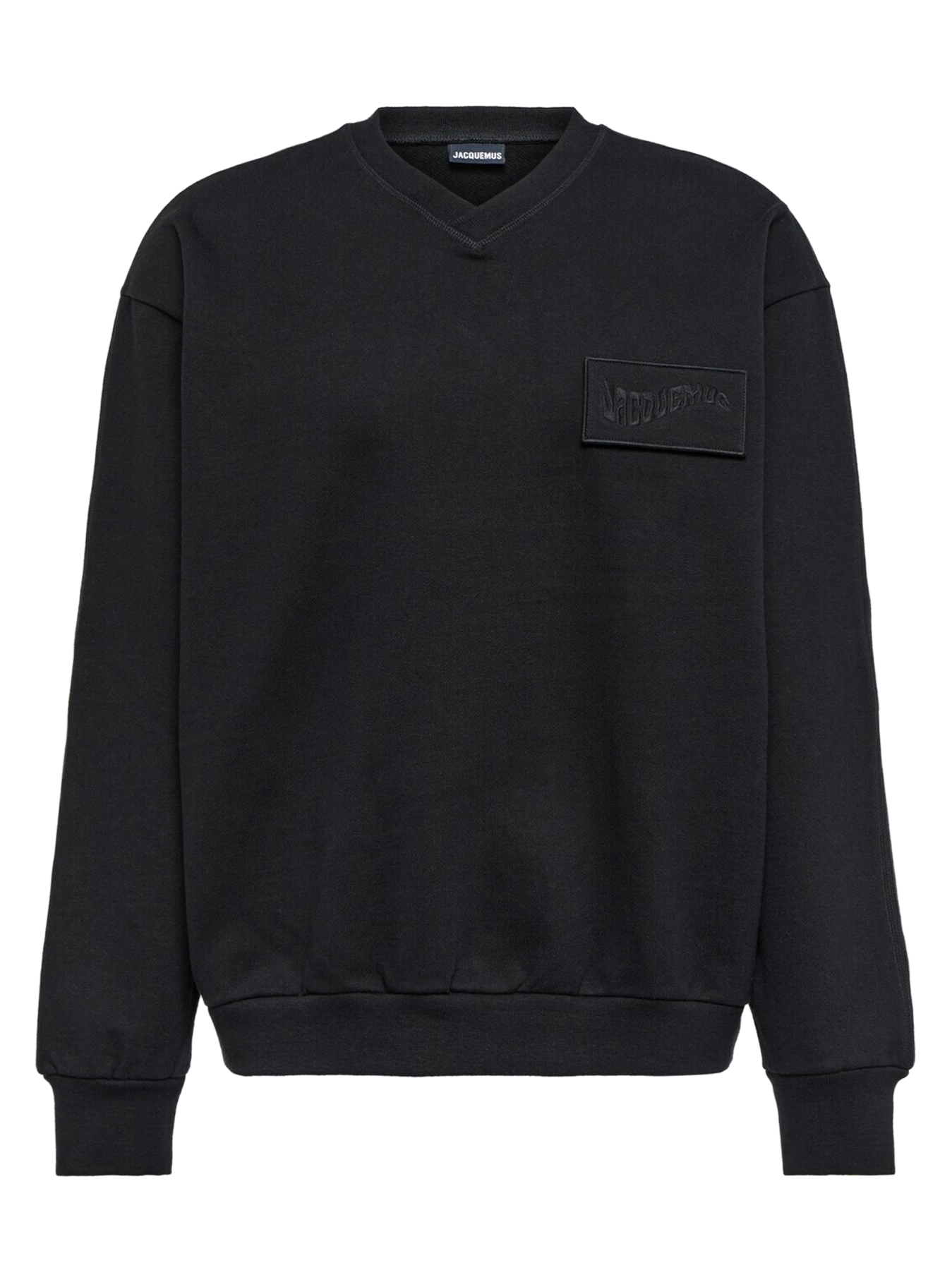 Jacquemus Santon Logo Le Sweatshirt in Zwart