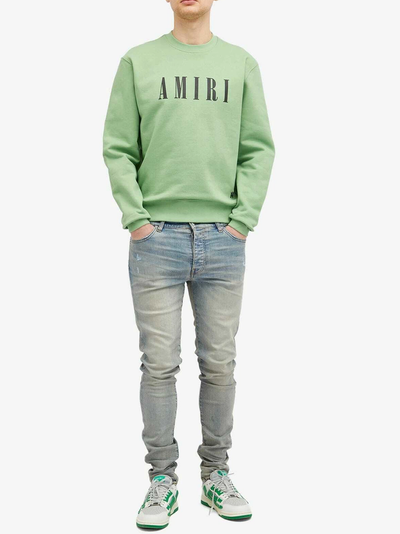 Amiri Core Logo Sweatshirt in Mineraalgroen