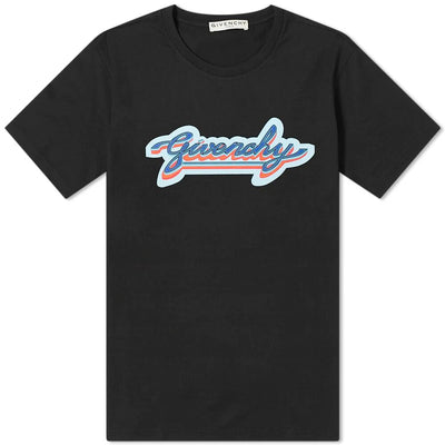 Givenchy Retro Logo T-shirt Zwart