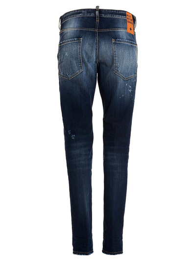 Dsquared2 One Life One Planet Cool Guy Jeans in donkerblauw