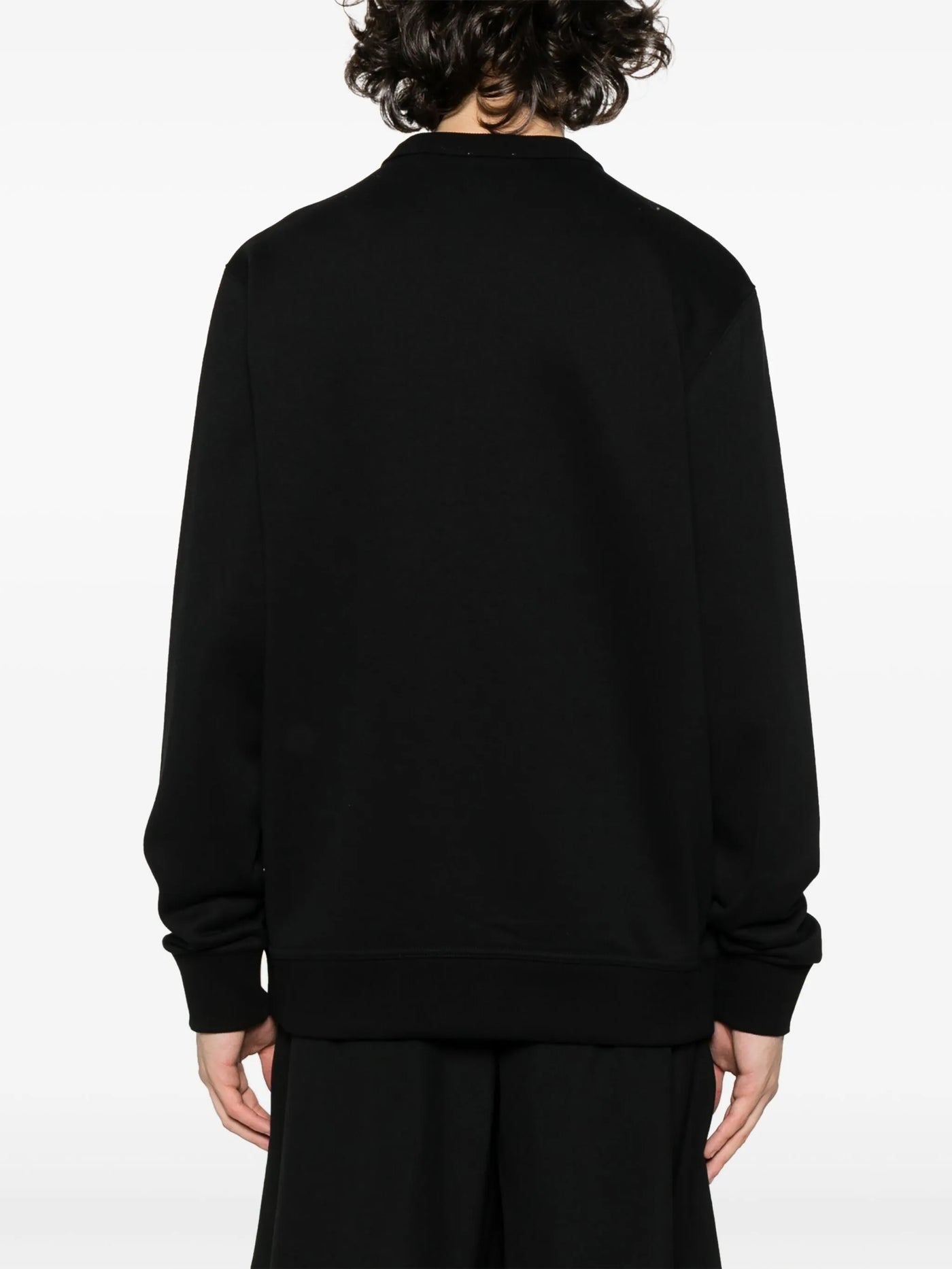 Burberry Logo Print Sweatshirt in Black