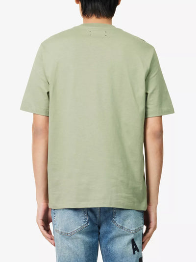 Amiri Logo T-shirt met print in groen