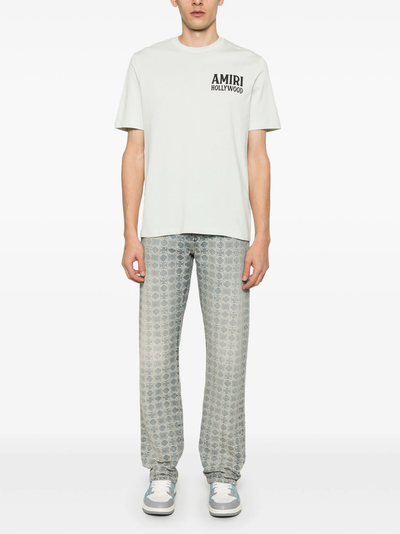 Amiri Jazz Wolf T-shirt in wit
