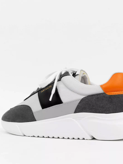 Axel Arigato Genesis Suède Sneakers in Grijs/Zwart