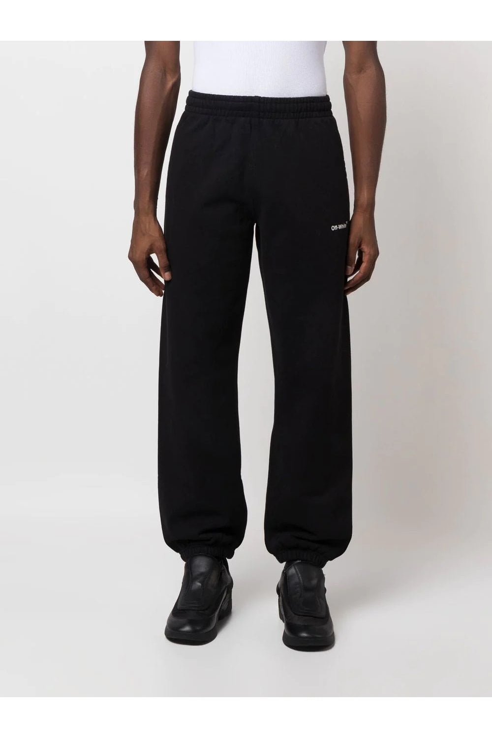 Off-White Chain Arrows bedrukte joggingbroek in zwart