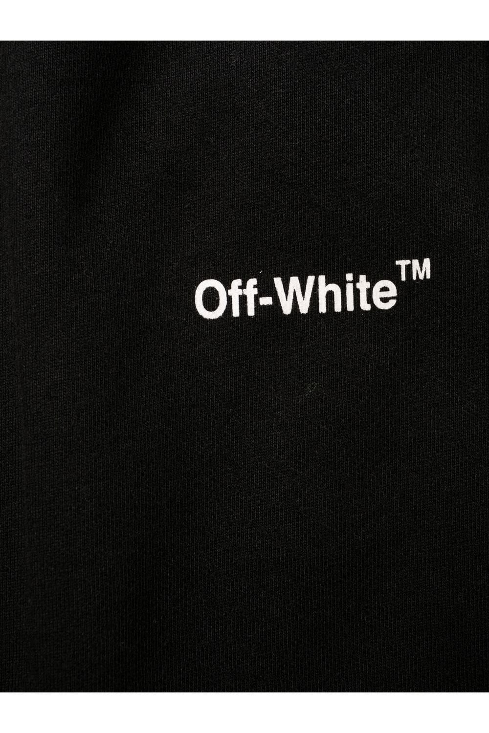 Off-White Chain Arrows bedrukte joggingbroek in zwart
