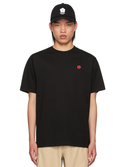Kenzo Boke Flower Patch T-shirt in zwart