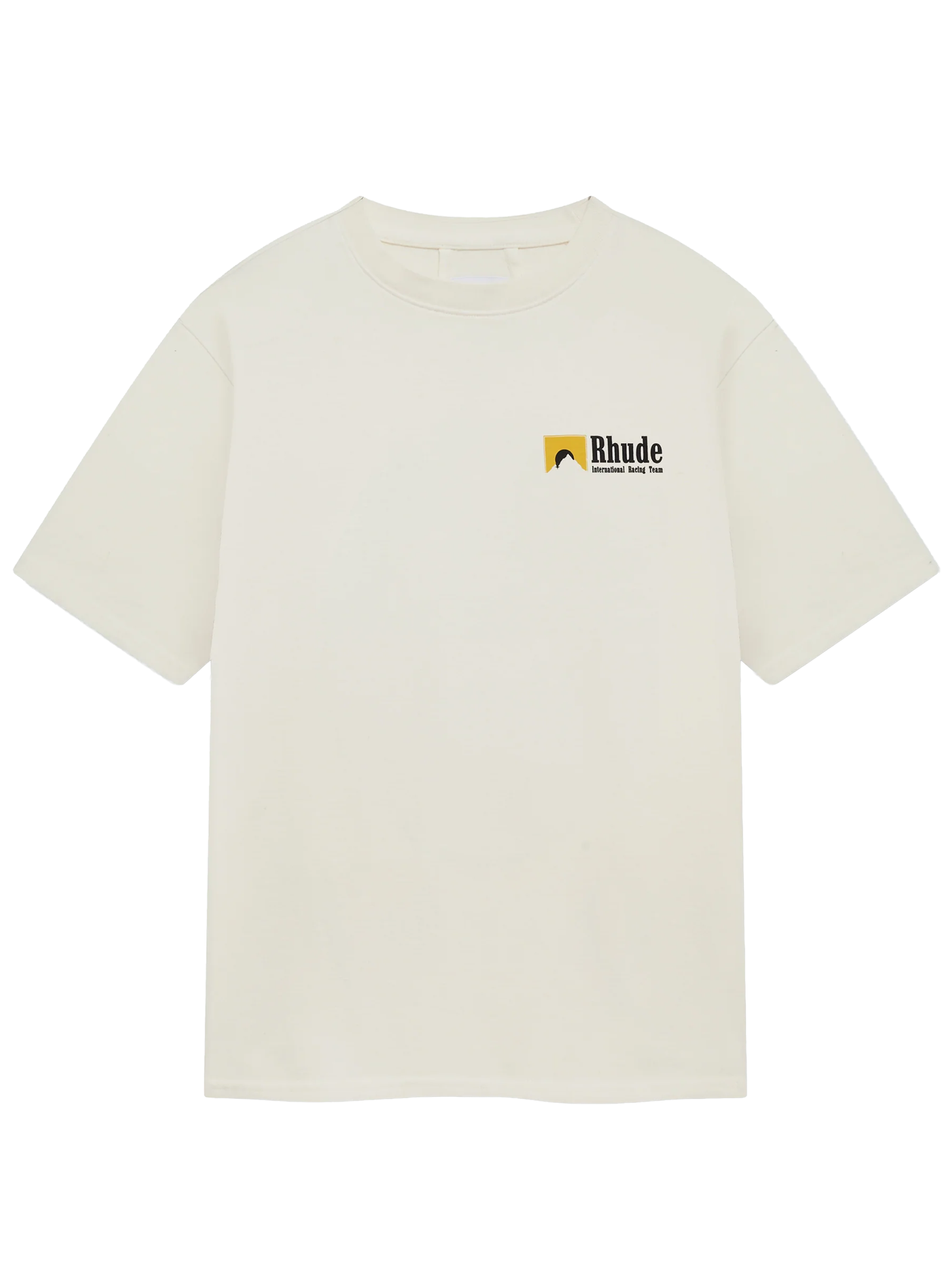 Rhude International Racing Logo T-Shirt in White