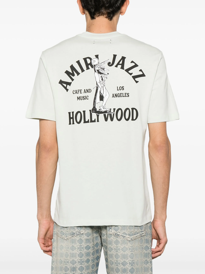 Amiri Jazz Wolf T-shirt in wit