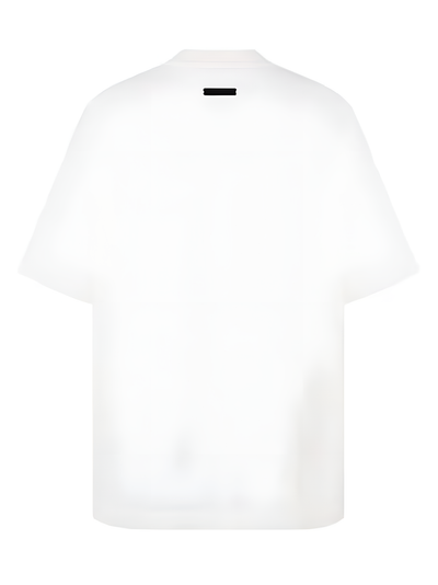 Fear of God Logo Printed Oversized T-Shirt in White