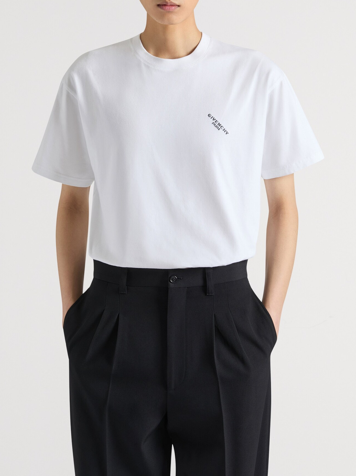 Givenchy Shadow Print T-shirt in wit