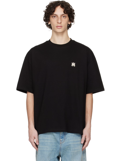 Amiri MA Logo Skater T-shirt in zwart