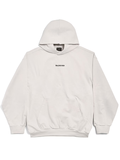 Balenciaga New Balenciaga Back Hoodie Medium Fit in Off White